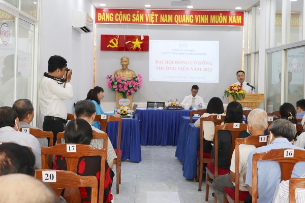 TỔ CHỨC THÀNH CÔNG ĐẠI HỘI ĐỒNG CỔ ĐÔNG THƯỜNG NIÊN NĂM 2023